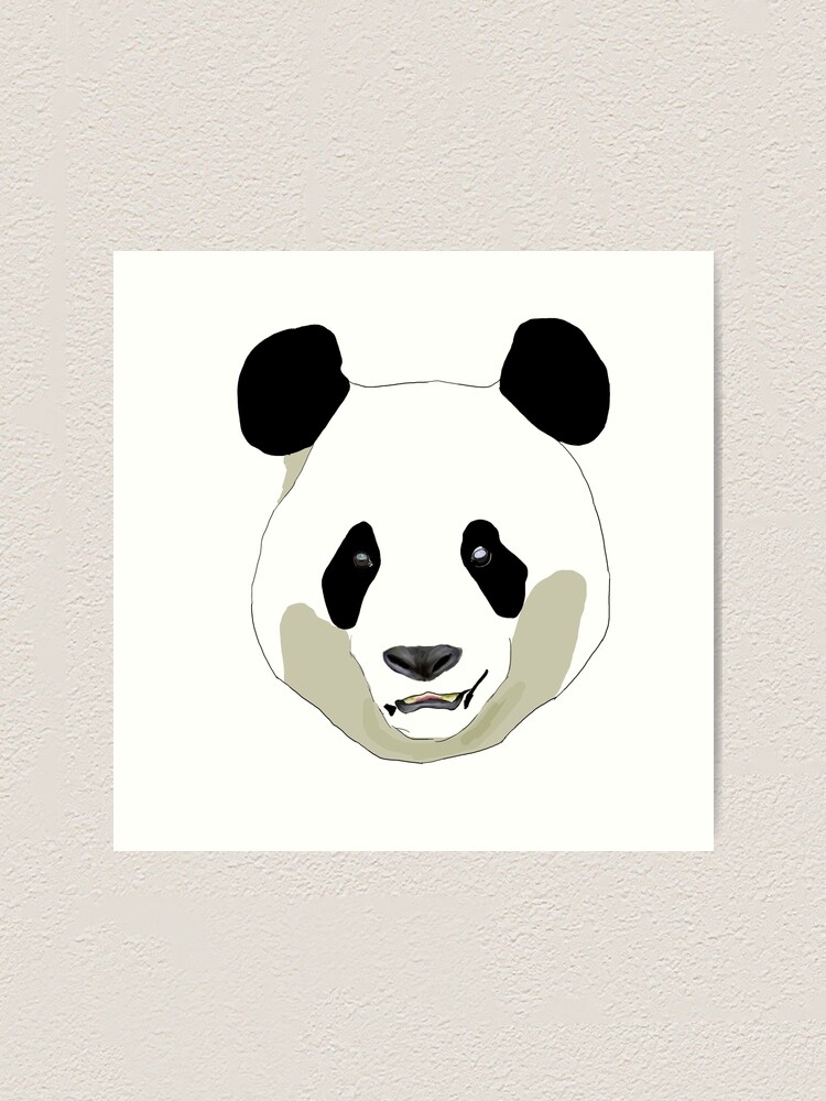 panda simple drawing