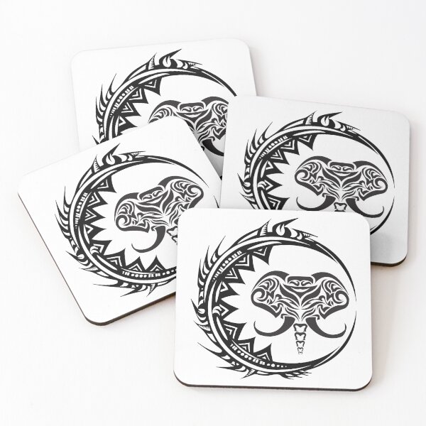 Item preview, Tribal Elephant Moon designed and sold by Bronxartdesign.