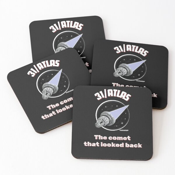 Item preview, 31/ATLAS Comet Tee - Fun Slogan Fitted T-Shirt - Gift for Space Lovers designed and sold by YukaDup.