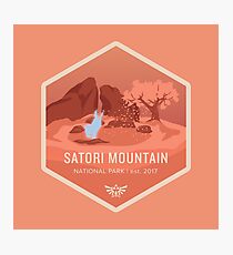 Lámina fotográfica Parque Nacional Satori Mountain