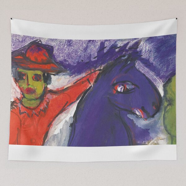 Item preview, Marc Chagall - the Mexican rider in red designed and sold by philippesurRB.
