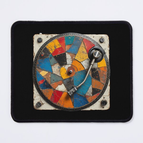 Item preview, DJ Turntable Art | Minimal Contemporary Music Design | Techno & House Vibes designed and sold by OzzFrequency.