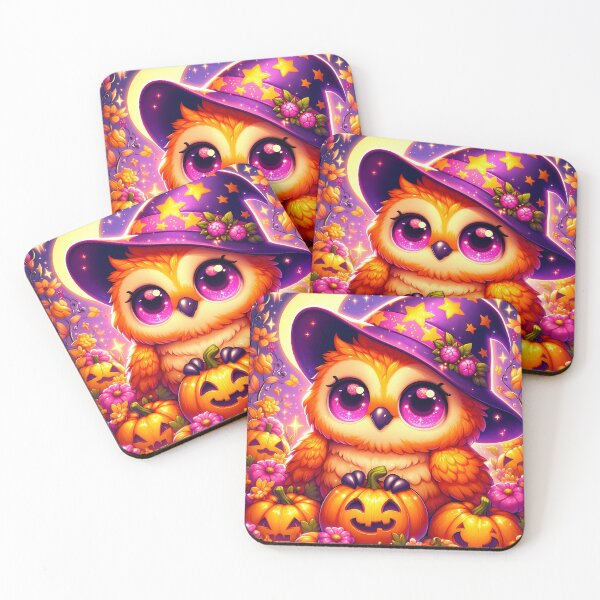 Item preview, Enchanting Owl & Pumpkin designed and sold by Jbl55.