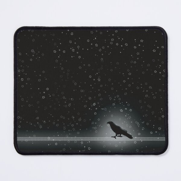Item preview, Mystical Raven Under the Stars: Gothic Halloween Design designed and sold by Martapp.