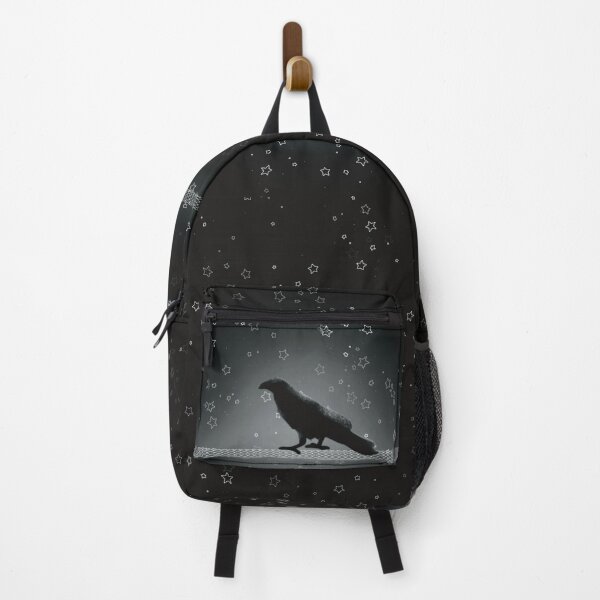 Item preview, Mystical Raven Under the Stars: Gothic Halloween Design designed and sold by Martapp.