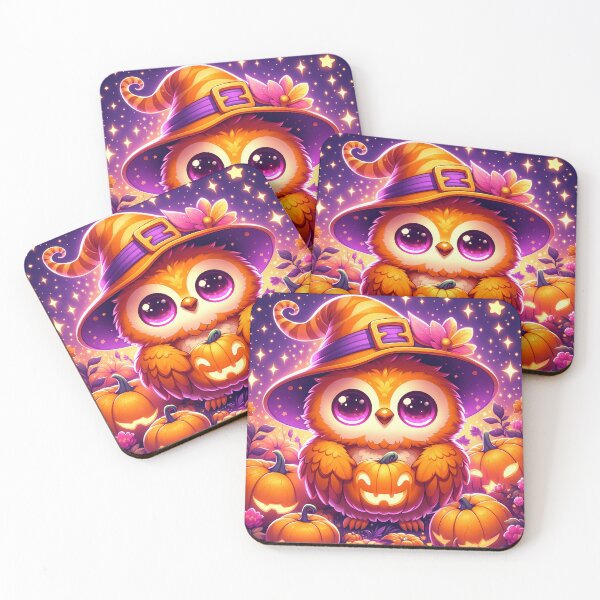 Item preview, Enchanting Owl & Pumpkin designed and sold by Jbl55.