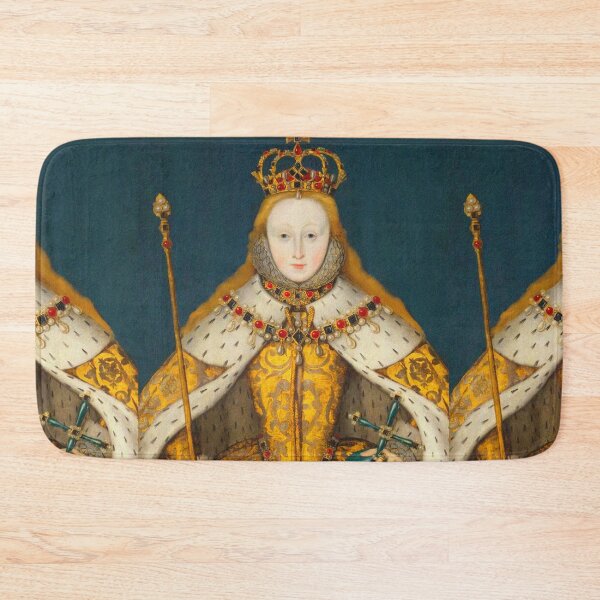 Item preview, Queen Elizabeth I of England and Britain vintage portrait designed and sold by Vintage Designs +.