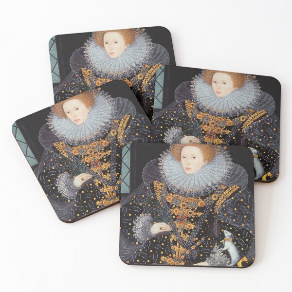 Item preview,  Queen Elizabeth I of England and Britain vintage portrait designed and sold by Vintage Designs +.