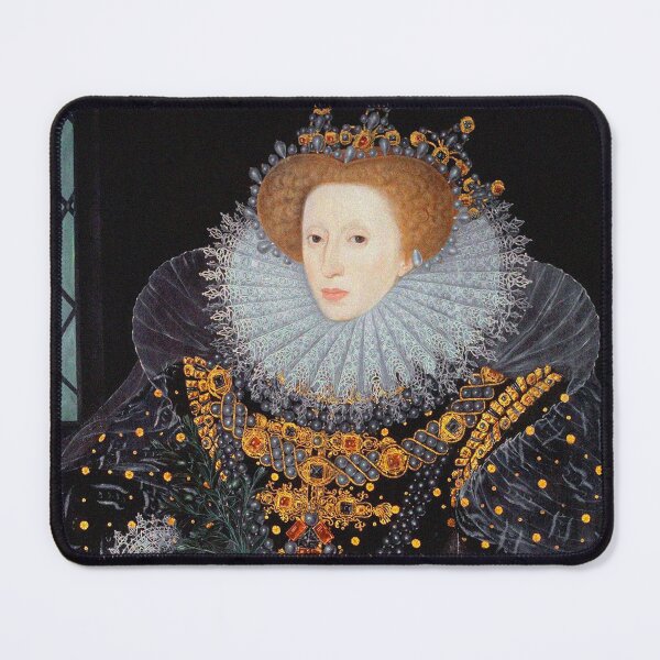 Item preview, Queen Elizabeth I of England and Britain vintage portrait designed and sold by Vintage Designs +.