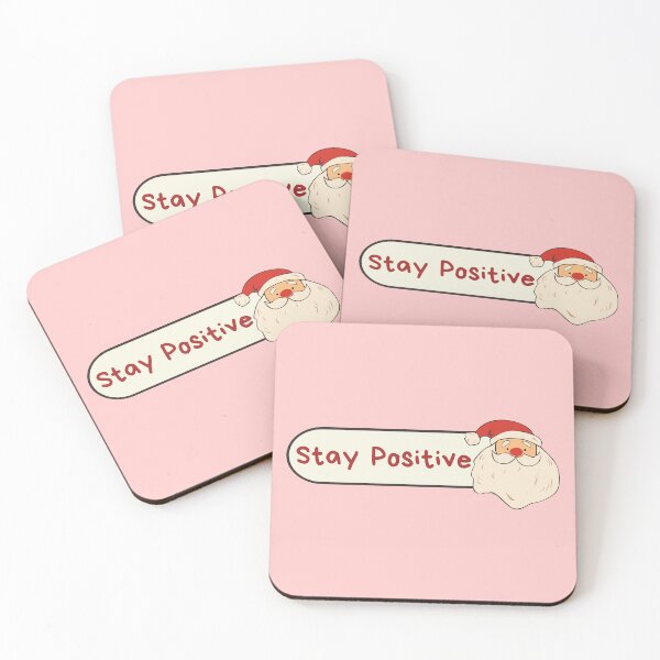 Item preview, Stay Positive, Santa designed and sold by Mirsh-design.
