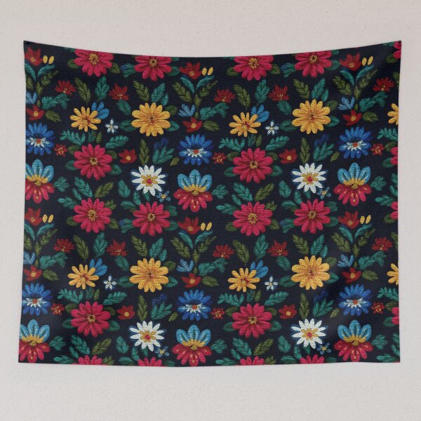 Item preview, Minimalistic Lush Floral Embroidery For Birthday Surprise designed and sold by RoyalStarsPatts.