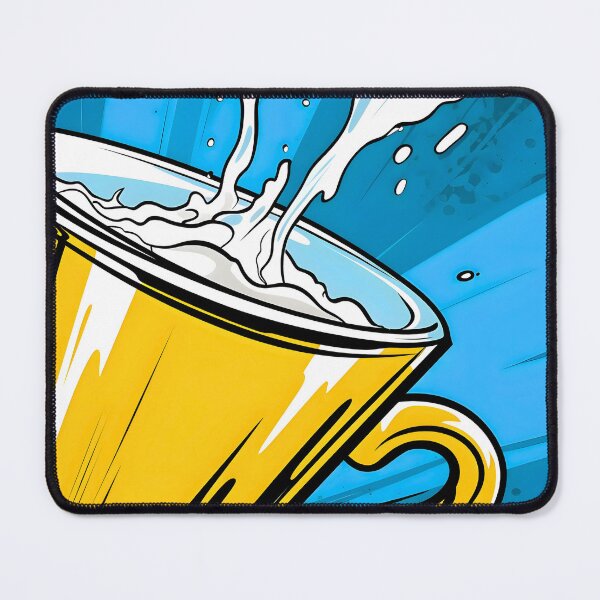 Item preview, A CUP OF COLORFUL POP ART COFFEE designed and sold by infinitearte.