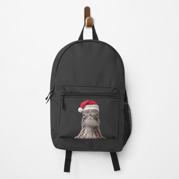 Item preview, Christmas Roadrunner bird with Santa Hat designed and sold by LazyOwlStore.