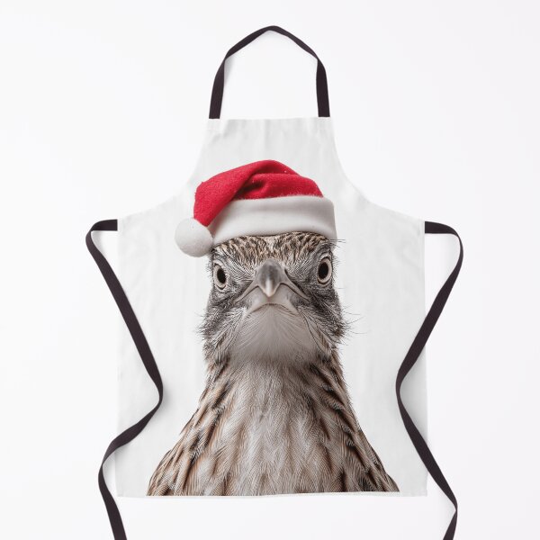 Item preview, Christmas Roadrunner bird with Santa Hat designed and sold by LazyOwlStore.