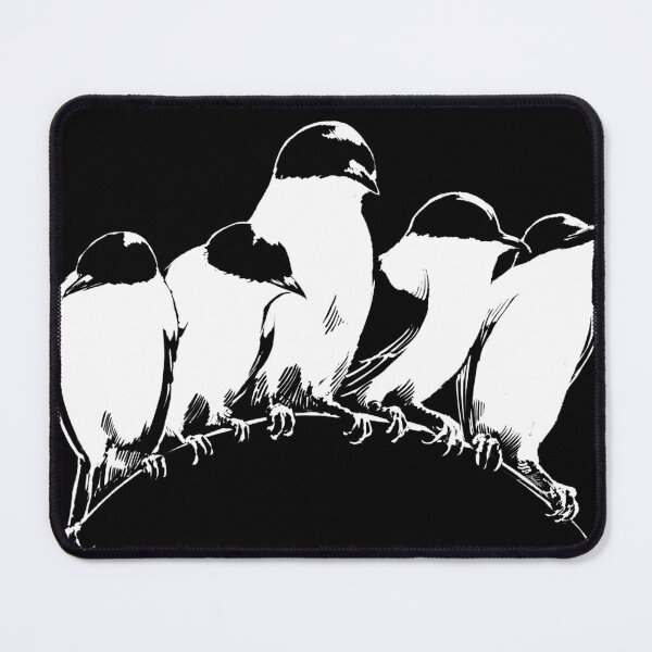 Item preview, Five Azure-winged Magpies on the Parabola Antenna designed and sold by hichili-dori.