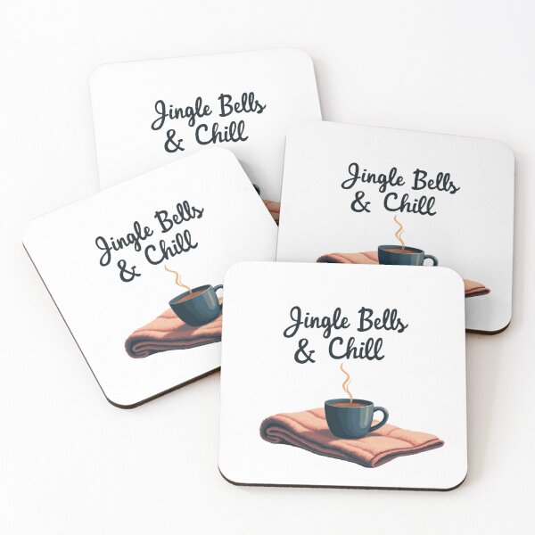 Item preview, Jingle Bells And Chill | Modern Funny Christmas Quote designed and sold by Katedesignz.