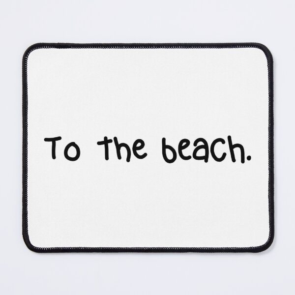 Item preview, To The Beach - Mr Bean designed and sold by RyallDesign.