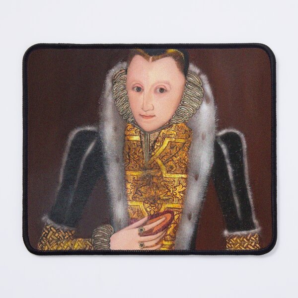 Item preview, Anne of Cleves wife of Henry VIII vintage Tudor portrait art designed and sold by Vintage Designs +.