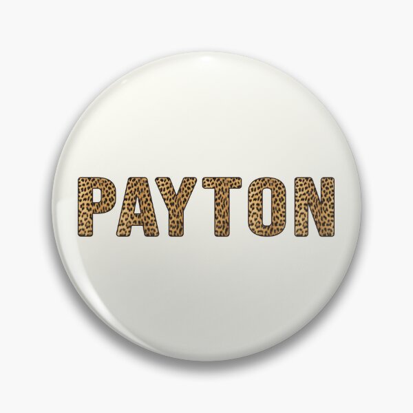 Item preview, Payton Name Leopard Print designed and sold by Jeallan Designs.