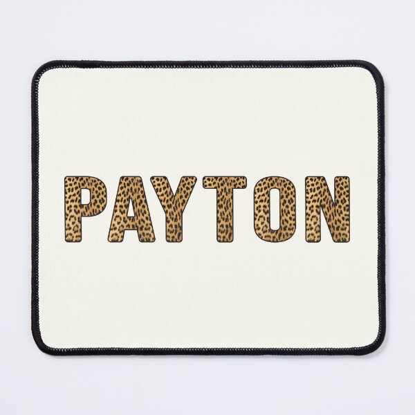 Item preview, Payton Name Leopard Print designed and sold by Jeallan Designs.