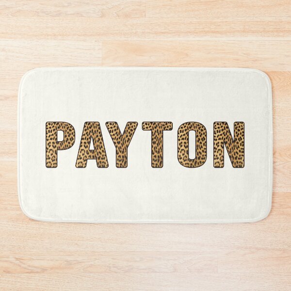 Item preview, Payton Name Leopard Print designed and sold by Jeallan Designs.