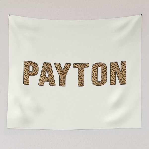 Item preview, Payton Name Leopard Print designed and sold by Jeallan Designs.
