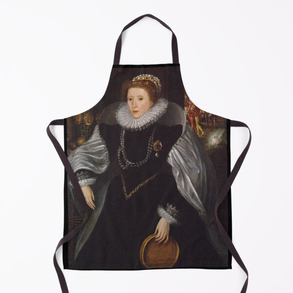 Item preview, Queen Elizabeth I of England and Britain vintage portrait designed and sold by Vintage Designs +.