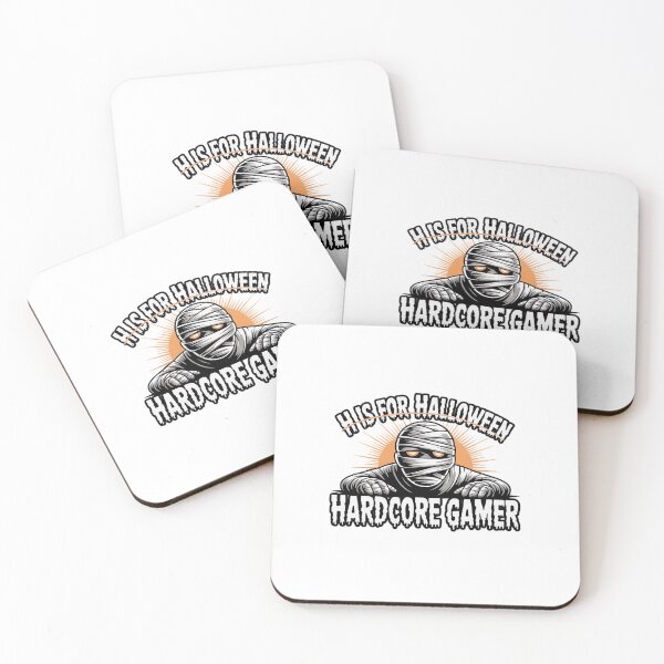 Item preview, H is for Hardcore Gamer Halloween Gaming Boys designed and sold by RansomFlatley.