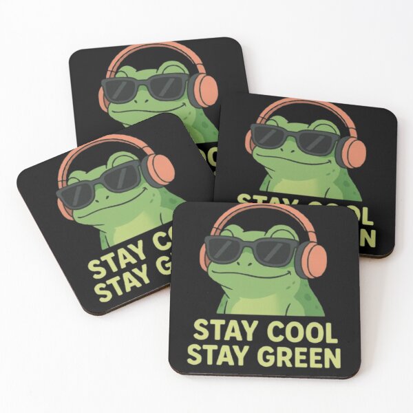 Item preview, STAY COOL STAY GREEN designed and sold by JOYWEAR10.