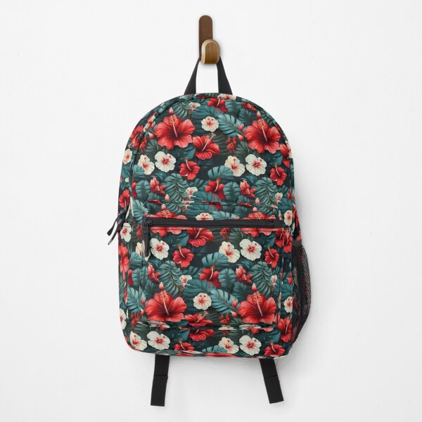 Item preview, #12 Floral Pattern. Hibiscus flowers illustration pattern designed and sold by Fleurseam-art.