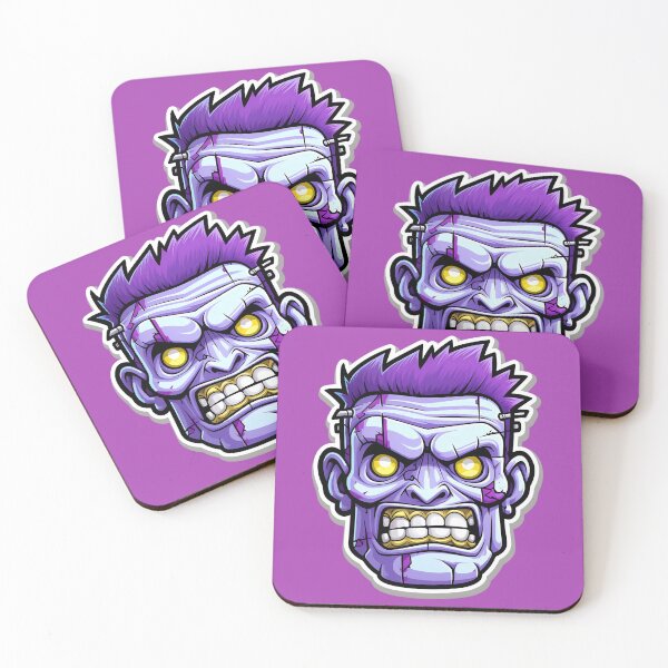 Item preview, A POP ART PURPLE FRANKENSTEIN designed and sold by infinitearte.