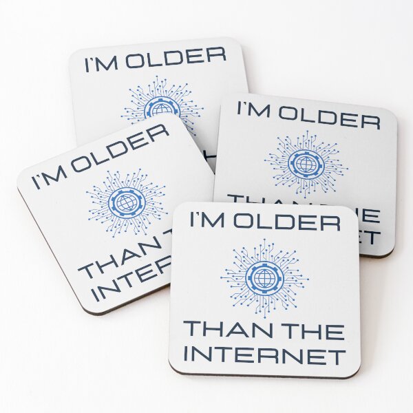Item preview, Funny Retro Saying I’m Older Than The Internet designed and sold by faridman.