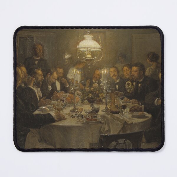 Item preview, An Artist's Gatherin (1903) - Viggo Johansen designed and sold by SALON DES ARTS.