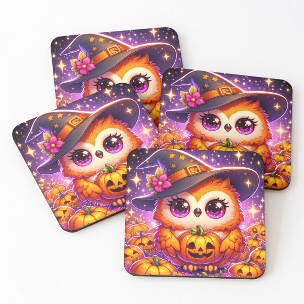 Item preview, Enchanting Owl & Pumpkin designed and sold by Jbl55.