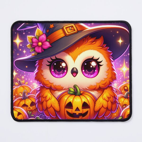 Item preview, Enchanting Owl & Pumpkin designed and sold by Jbl55.