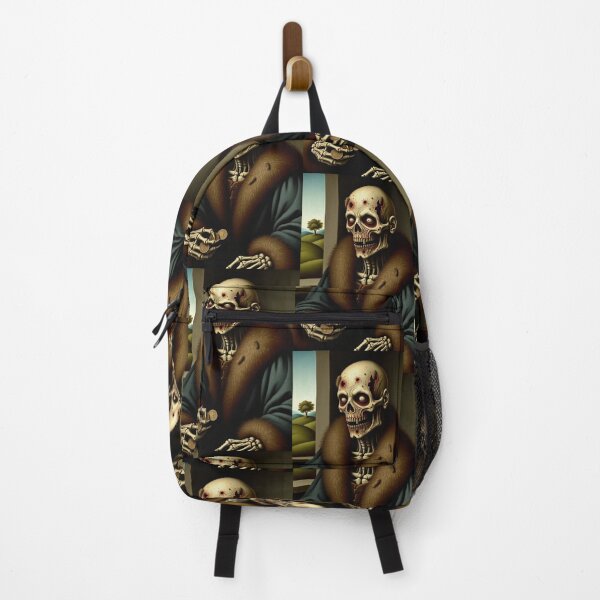 Item preview, His undead Eminence grand inquisitor Cromwell Zombie Horror Tudor era portrait art designed and sold by Vintage Designs +.