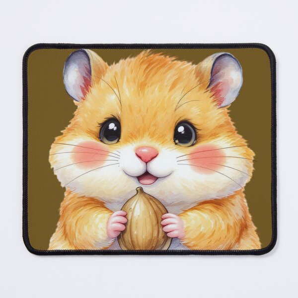 Item preview, Kawaii Hamster, Cute Hamster Design for Hoodie, Mug, Pillow & More designed and sold by HappySproutArt.