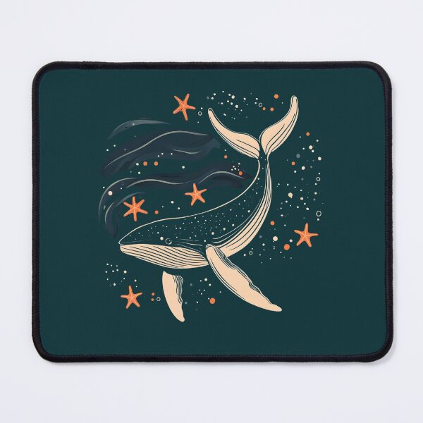 Item preview, Whale Shark Surfacing, Watercolour galaxy humpback whale Sticker designed and sold by AlinaMalina24.