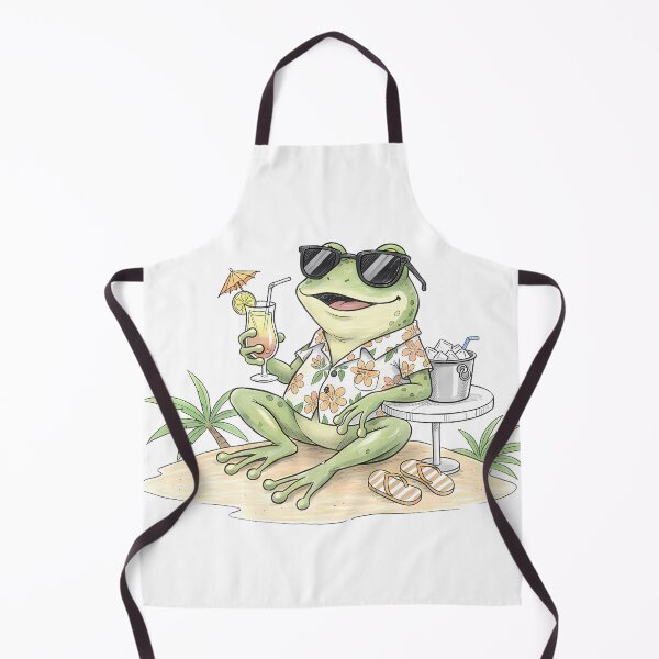 Item preview, Chill Frog Summer Vacation Vibe designed and sold by yPaladino432.