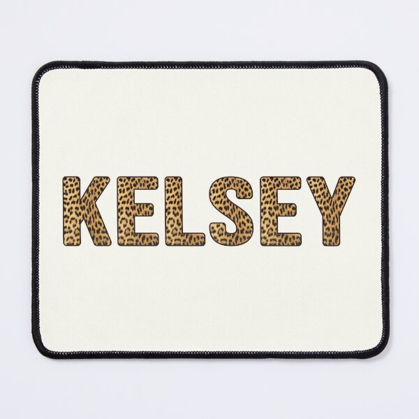 Item preview, Kelsey Name Leopard Print designed and sold by Jeallan Designs.