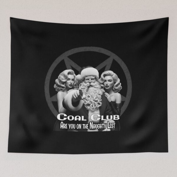 Item preview, Coal Club — Naughty List Vintage Pinup Parody designed and sold by A-T-H.