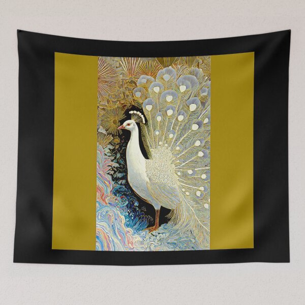 Item preview, Rare Albino Peacock#1 designed and sold by Helios Be. Lavsh.