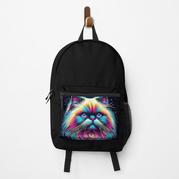 Item preview, Colorful cute himalayan cat  designed and sold by Dogandesighn.