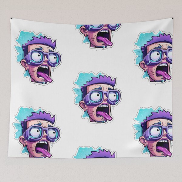 Item preview, COMIC BOOK OF A NERD BOY WITH GLASSES designed and sold by infinitearte.