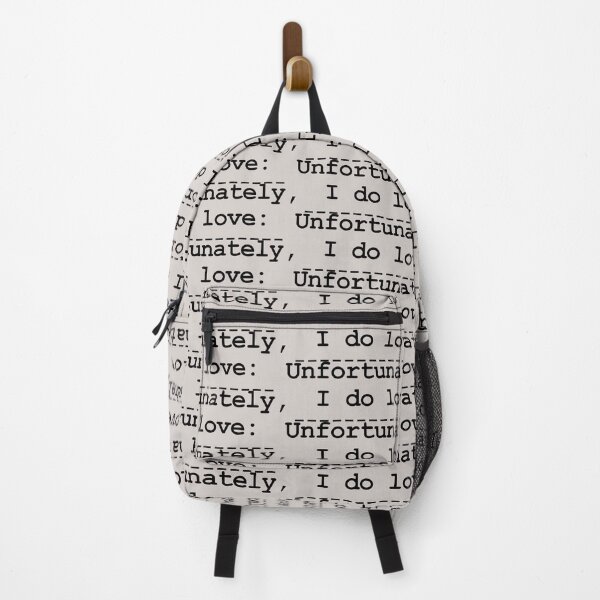 Item preview, Unfortunately I Do Love Guilty Pleasure Sarcastic Quote designed and sold by SplashTastic.