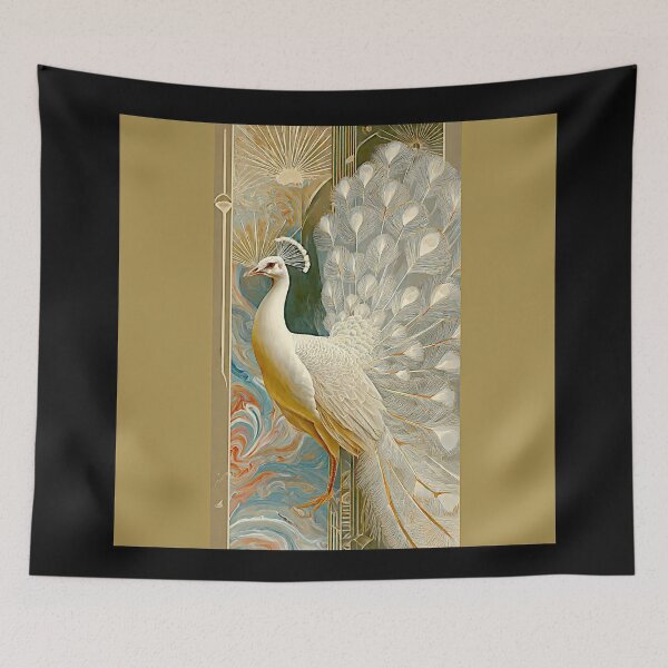 Item preview, Rare Albino Peacock#2 designed and sold by Helios Be. Lavsh.