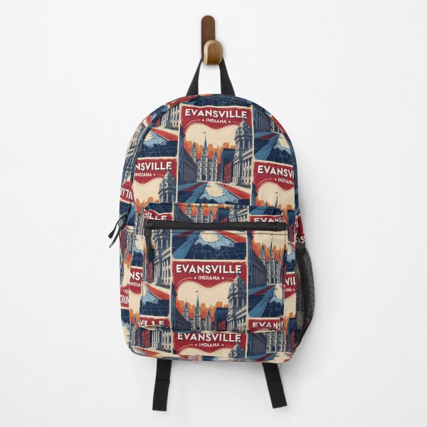 Item preview, Evansville Indiana 1950s USA Vintage Travel Tourism designed and sold by TravelersGems.