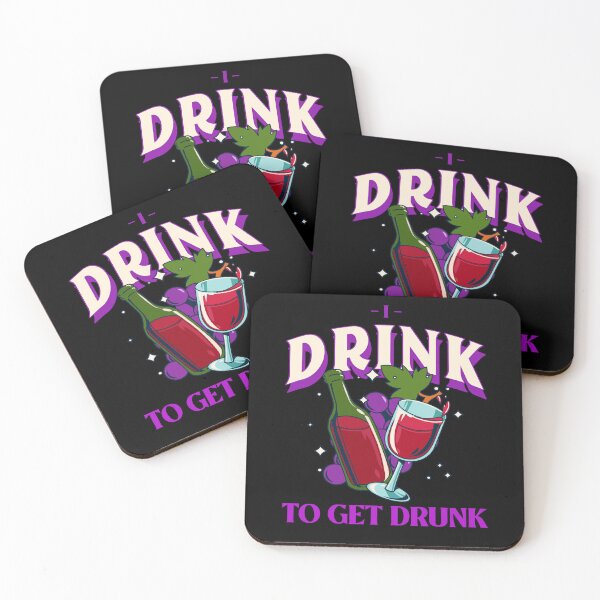 Item preview, Drinking: I drink to get drunk - wine designed and sold by AlfredsTees.