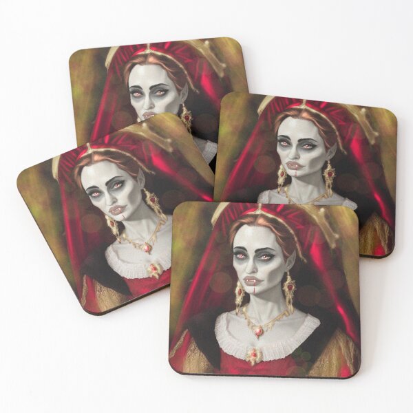 Item preview, Elizabeth Bathory the Queen of Blood portrait designed and sold by Vintage Designs +.