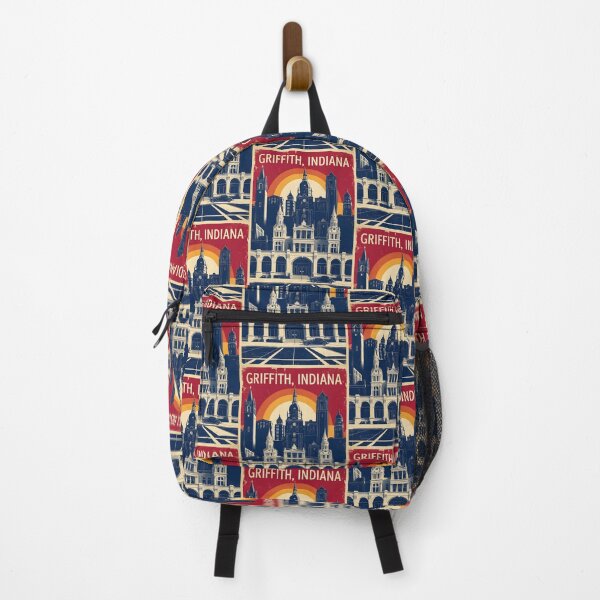 Item preview, Griffith Indiana 1950s USA Vintage Travel Tourism designed and sold by TravelersGems.